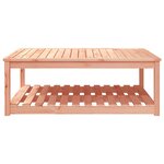 vidaXL Table de jardin 121x82 5x45 cm bois massif de douglas