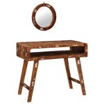 vidaXL Table de Toilette Marron 90 x 76 x 45 cm Bois récupéré massif