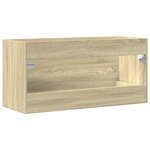 vidaXL Armoire d'évier Chêne sonoma 100x38 5x48 cm Aggloméré