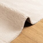 vidaXL Tapis HUARTE à poils courts doux et lavable beige 80x150 cm