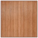 vidaXL Tapis carré naturel 100x100 cm bambou