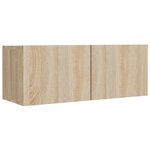 vidaXL Ensemble de meubles TV 5 Pièces Chêne sonoma Bois d'ingénierie