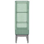 vidaXL Jardinière surélevée avec housse aspect rotin 80x40x140 cm