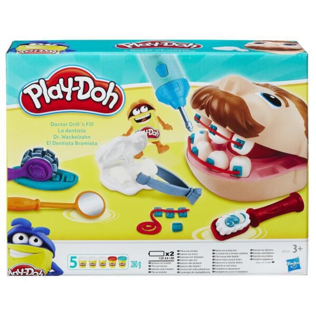 Play-doh - pâte a modeler - le dentiste - La Poste