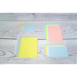 Paquet 100 Fiches Sous Film - Bristol Quadrillé 5x5 Non Perforé - 100x150mm - Blanc - X 20 - Exacompta