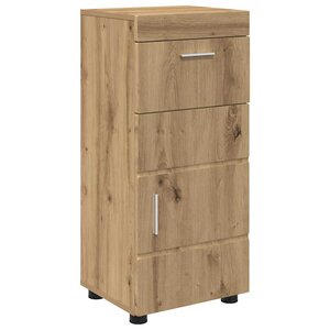 vidaXL Ensemble d'armoire de salle de bain TULUM Chêne artisanal