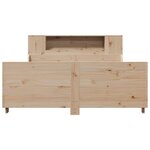 vidaXL Cadre de lit sans matelas 120x200 cm bois de pin massif