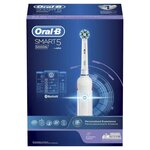 Oral-b smart 5 5000n brosse a dents électrique par braun - blanc