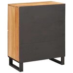 vidaXL Buffet avec porte Marron 60 x 33 x 75 cm Bois de mangue massif