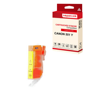 Nopan-ink - x1 cartouche canon cli 551 xl cli 551xl compatible