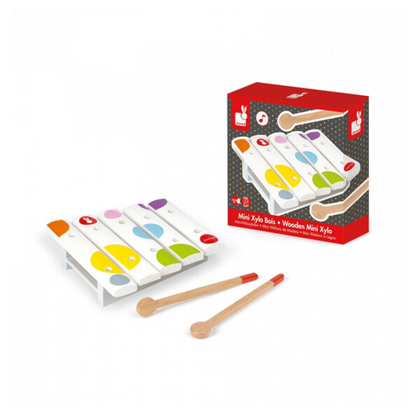 Xylophone en bois confetti