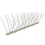 vidaXL Ensemble de 6 pointes à 4 rangées contre oiseaux Plastique 3 m