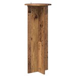 vidaXL Support de Plante 2 Pièces Bois ancien Ø40 x 100 cm