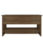 vidaXL Table basse Chêne marron 80x50x40 cm Bois d'ingénierie