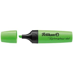Surligneur Textmarker 490 Pte biseautée 1 - 5 mm Vert fluo PELIKAN
