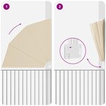 vidaXL Écran de confidentialité pour balcon Beige 210 x 210 cm tissu