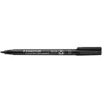 Lumocolor marqueur permanent  blister  noir staedtler
