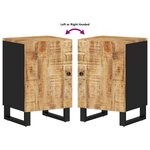 vidaXL Armoire de salle de bain 38x33x58 cm bois massif de manguier