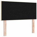 vidaXL Tête de Lit en Tissu Geometric Manuel Crème 100 cm tissu