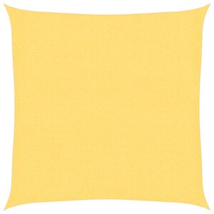 vidaXL Voile d'ombrage 160 g/m² Beige 2 5x2 5 m PEHD