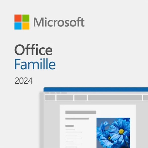 Microsoft Office 2024 pour MAC - Famille - contient : Word  Excel  PowerPoint et Outlook