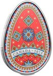 Pièce de monnaie en Argent 20 Dollars g 31.82 Millésime 2025 Pysanka PYSANKA