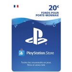 Carte 20 de fonds pour porte-monnaie virtuel PlayStation Store - PS5-PS4-PS3-PSVita - PlayStation Officiel