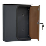 Profirst ziefen boîte aux lettres anthracite aspect bois