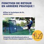 Best Sporting 11050 - But de football 213 x 152 x 76 cm en noir avec fonction Rebond