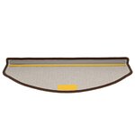 vidaXL Tapis d'escalier 10 Pièces 65x24x4 cm Marron café