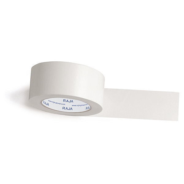 Ruban adhésif double face polyester résistant et transparent raja 25 mm x 50 m (lot de 6)