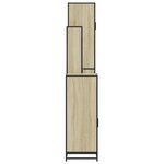 vidaXL Ensemble de meubles de salle de bain 4 Pièces chêne sonoma