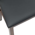 vidaXL Chaises de salle à manger 2 Pièces Marron Clair 50 x 52 5 x 91 cm