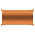 vidaXL Voile d'ombre Orange et marron 2 x 4 m 100   polyester Oxford