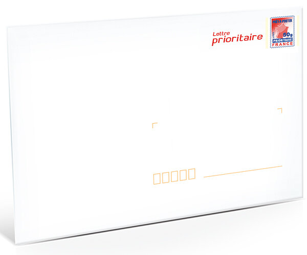Prêt-à-Poster - Lettre Prioritaire - 50g - Unité