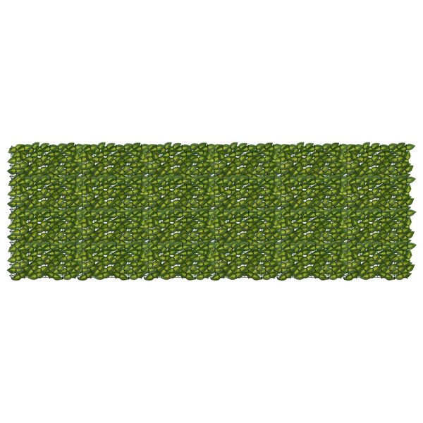 vidaXL Écran de balcon avec feuilles Vert et jaune 300 x 100 cm