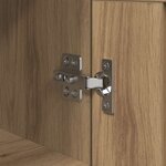 vidaXL Buffet Chêne artisanal 34 5 x 34 x 90 cm