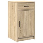 vidaXL Buffet Chêne Sonoma 40x41x75 cm Bois d'ingénierie