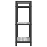 vidaXL Étagère Gris Sonoma 56 x 34 x 96 cm Bois d'ingénierie