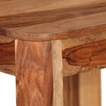 vidaXL Ensemble de bar 5 Pièces bois massif 115x56x107 cm