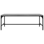 vidaXL Table basse Sonoma gris 80x50x35 cm Bois d'ingénierie