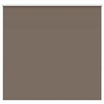 vidaXL Store enrouleur occultant café 160x130cm largeur du tissu