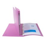Classeur 4 Anneaux 15mm Polypropylène Forever Young - A4 - Couleurs Assorties - X 20 - Exacompta