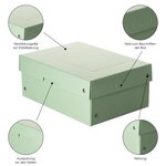 Purebox Pastel A5 100mm - Vert Pastel - Falken
