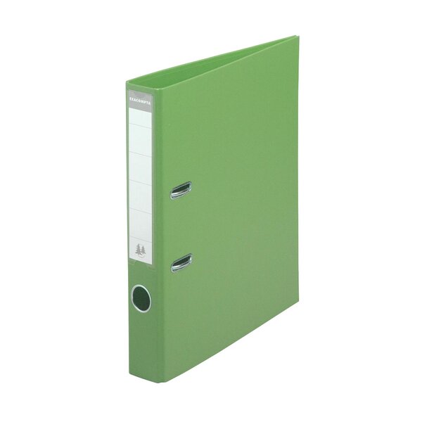 Classeur À Levier Pvc A4 Dos De 50mm. - Vert Anis - X 10 - Exacompta