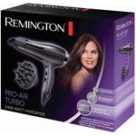 Remington D5720 Seche-Cheveux Ionique Thermacare Pro 2400W - Grille Céramique - Moteur Longue Durée - Silencieux