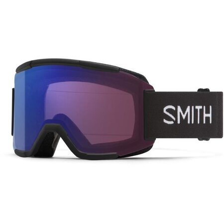 SMITH Masque de ski Squad - Homme - Noir Chroma Pop Photochromic Rose flash S2-S1