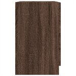 vidaXL Meuble d'évier chêne marron 40x37x59 cm bois d'ingénierie