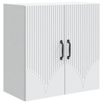 vidaXL Armoire Murale Blanc 59 x 31 x 60 cm Bois d'ingénierie