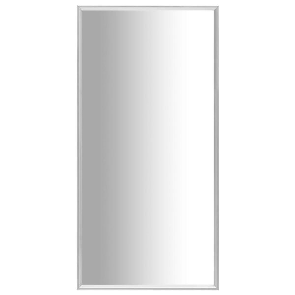 vidaXL Miroir Argenté 120x60 cm